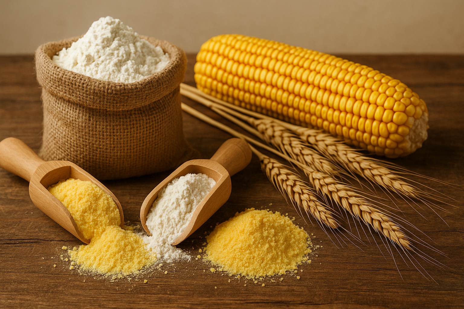 Is Maize Corn Flour Better Than Wheat Flour for Baking?