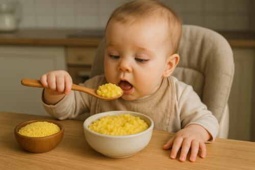 Yellow Millet Good for 6 Months or 1year Babies