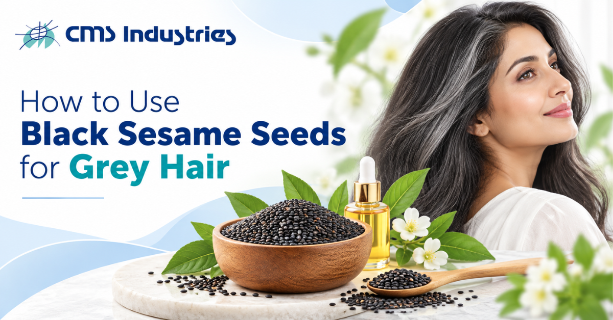 How to Use Black Sesame Seeds for Grey Hair